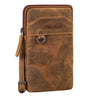 "Tyrell" Chest Bag Men Leather Shoulder Bag with Belt Loop