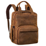 "Niall" Leather Laptop Backpack 15 Inch Men & Women Rucksack Bag Large
