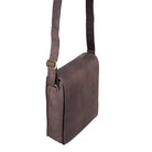 Umhängetasche Leder Retro braun