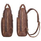 Uni Messenger Rucksack Leder