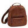 "Sue" Leather Backpack for Women Small City Rucksack for Day Trips