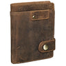 "Milo" Vintage Leather Wallet Brown