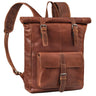 "Herakles" XL Leather Laptop Backpack 17 Inch