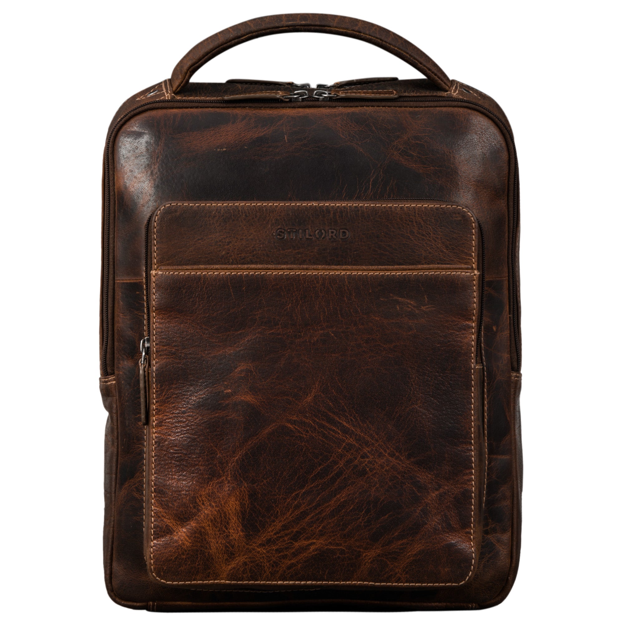 rucksack Damenlaptop braun