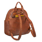 Antiker Damenleder-Schulterrucksack für die Freizeit – Klassisches Design mit robustem Charme