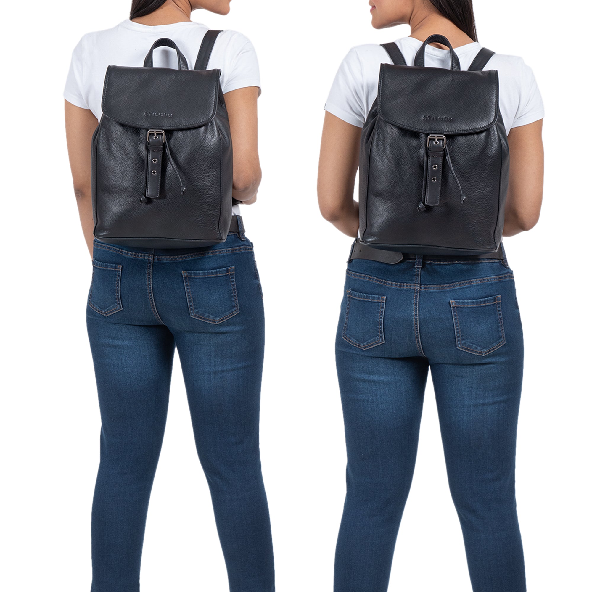 Damen Uni Rucksack schwarz
