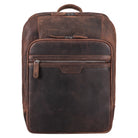 Herrenrucksack leder braun