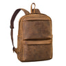 "Erin" Large Leather Backpack Men & Women Laptop Rucksack 15 - 16 Inch