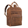 "Wendelin" Premium Leather Laptop Backpack