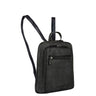 "Millie" Small Convertible Women's Leather Backpack with Anti Theft