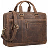 "Nico" Large Shoulder Bag Leather Business Briefcase 15.6 Inch