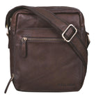 schultertasche herren klein Leder