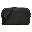 Crossbody Bag Leder Damen schwarz
