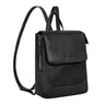 "Gesa" Elegant ladies backpack Genuine Leather