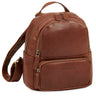 "Sue" Leather Backpack for Women Small City Rucksack for Day Trips