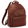 "Bea" Leather Backpack Women Genuine Leather Elegant City Rucksack Medium