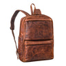 "Erin" Large Leather Backpack Men & Women Laptop Rucksack 15 - 16 Inch