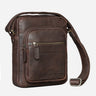 "Joao" Vintage Shoulder Bag Men Small Leather Satchel for Tablet 10 Inches