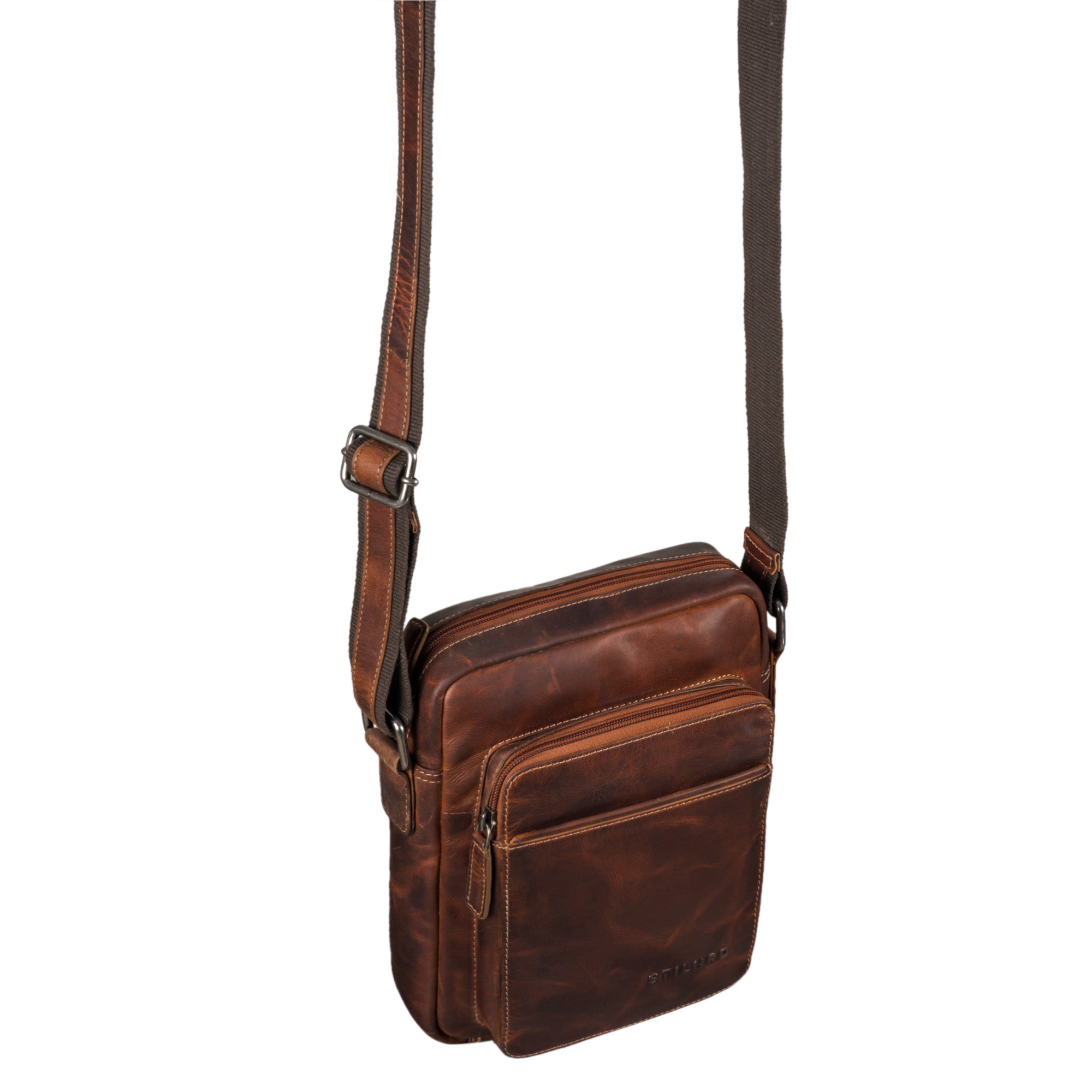 Ledertasche Cognac braun