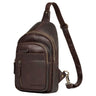 "Montego" 2-In-1 Men's Large Leather Sling Bag for Men