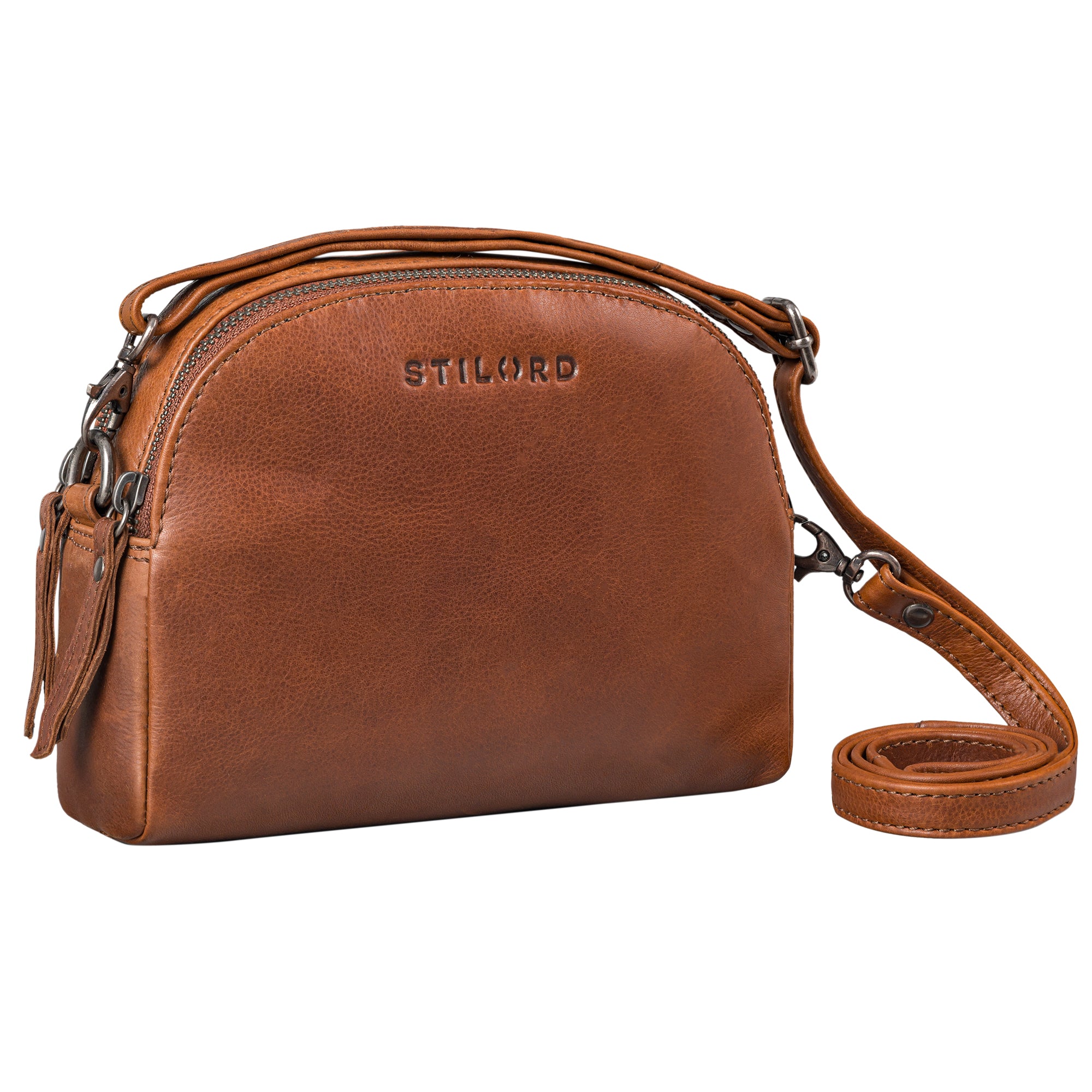 Echtleder Handtasche Vintage Damen