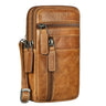 "Asher" Leather Chest Pouch Men Belt Bag