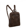 "Millie" Small Convertible Women's Leather Backpack with Anti Theft