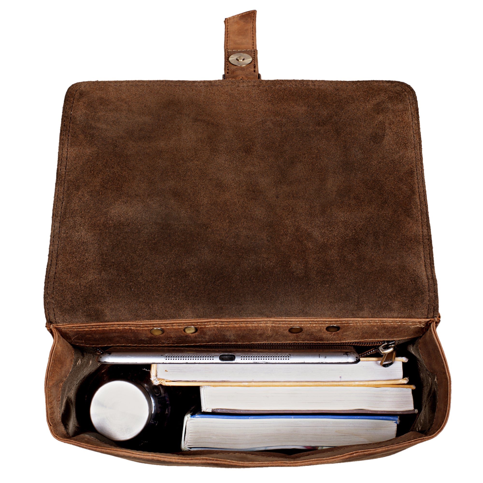 Damen Rucksack Vintage braun