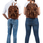 Leder Unisex Schulter Tasche