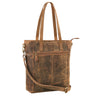"Layla" Leather Handbag for Women Medium Large