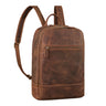 "Willis" Leather Laptop Backpack for Women and Men
